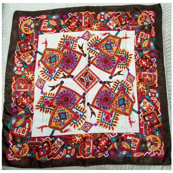 The Specialty House southwestern design scarf 31" - Picture 3 of 10